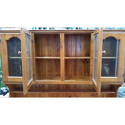Pine Buffet and Hutch
