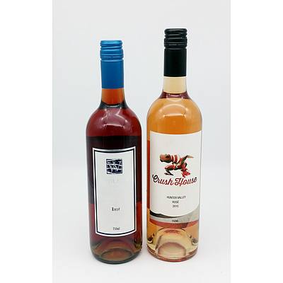 Two Rose Wines - Woolaway and Crush House 2015 (2)