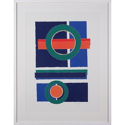 Clifford Last (1918-1991), Untitled (Circles) 1978, Paper Collage