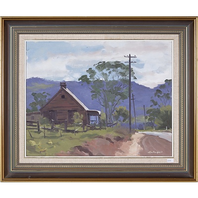 Don Gallagher (1925-2017) Landscape, Oil on Canvasboard