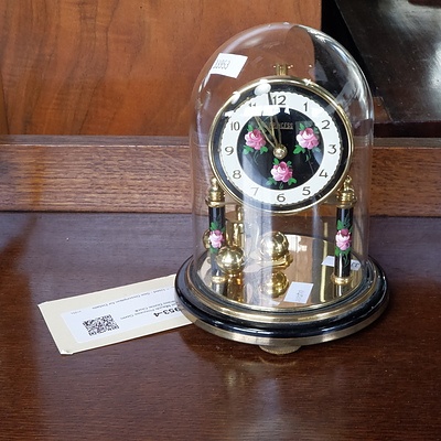 Konrad Mauch Princess Germany Brass Dome Clock