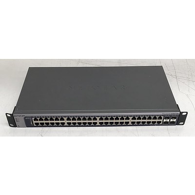 Netgear ProSafe (GSM7248 V2H1) 48G L2 48-Port Managed Gigabit Switch with Static Routing