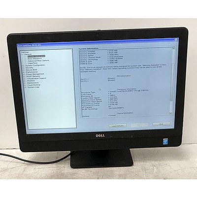 Dell OptiPlex 9030 AIO Series Core i5 (4590S) 3.00GHz 23-Inch All-in-One Computer
