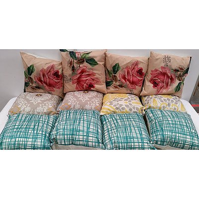 Lot Of 12 Assorted Cushions
