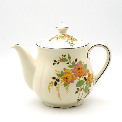 Royal Doulton Rosslyn Pattern Teapot, D5399