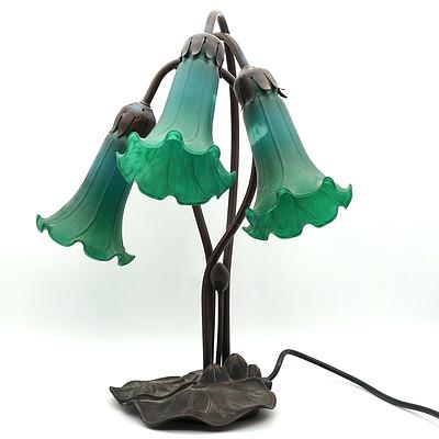 Contemporary Lilly Pad Table Lamp