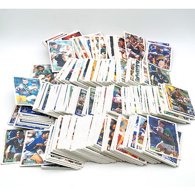 Large Collection of Australian Rugby League 1995 Series 1 and 2 Cards