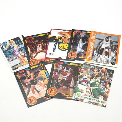 Collection of Basketball Cards, 1992-1994