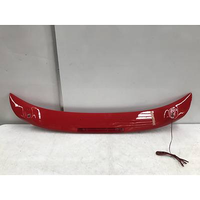 Red Rear Boot Wing