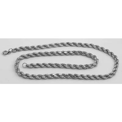Sterling Silver Chain - Heavy Rope Links