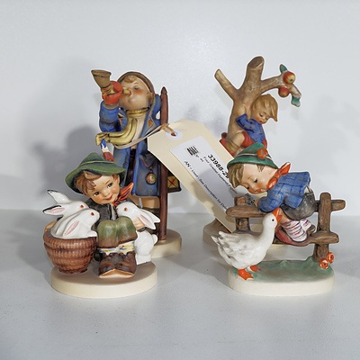 Four Goebel Hummel Figurines