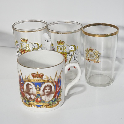 Royalty Collectables Including George Vi Coronation Mug