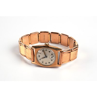 Vintage Rolled Gold Wrist Watch, Inscribed 1940