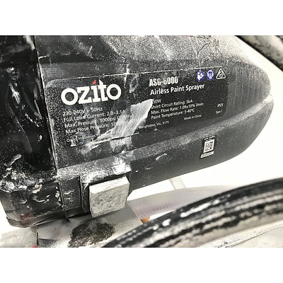 Ozito ASG-6000 Airless Paint Sprayer