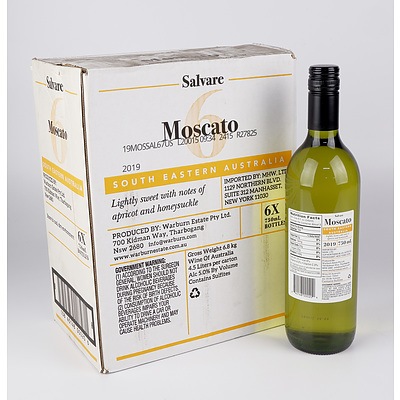 Case of 6x Salvare 2019 Moscato 750ml