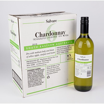Case of 6x Salvare 2019 Chardonnay 750ml