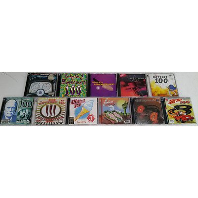 Assorted Triple J Hottest 100 CD's -Lot Of 11