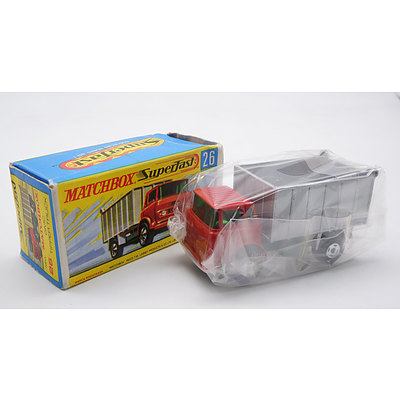 Vintage Matchbox Superfast No 26 'GMC Tipper Truck'