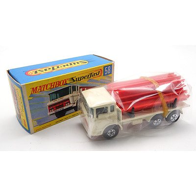 Vintage Matchbox Superfast No 58 'Daf Girder Truck'