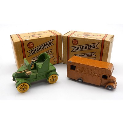 Two Vintage Charbens Miniature Series Models