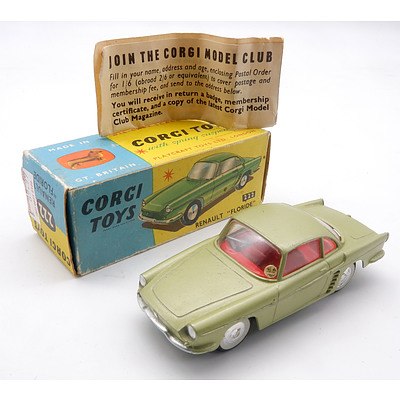 Vintage Corgi Toys No 222 - Renault 'Floride'