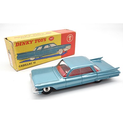 Vintage Dinky Toys No 147 - 1962 Cadillac