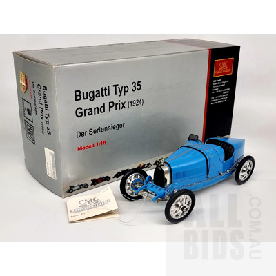 CMC, Bugatti Type 35 Grand Prix, 1924, No 210, 1:18 Scale Model Car
