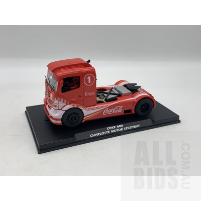 Flyslot , Mercedes Benz ,Coke 600 , Charlotte Speedway, 1:32 Scale Model Truck