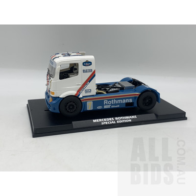 Flyslot , Mercedes Benz , Rothmans Special Edition , 1:32 Scale Model Truck