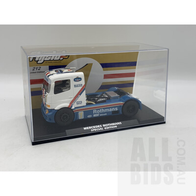 Flyslot , Mercedes Benz , Rothmans Special Edition , 1:32 Scale Model Truck