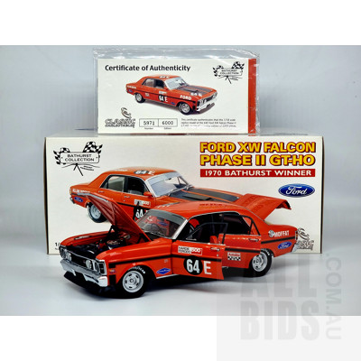 Classic Carlectables, 1970 Ford XW Falcon Phase II GT-HO, Bathurst Winner, 5971/6000, 1:18 Scale Model Car