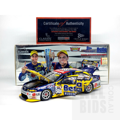 Classic Carlectables, 2006 Ford BA Falcon Team Betta Electrical Lowndes / Whincup, Bathurst Winner, 0135/5250, 1:18 Scale Model Car