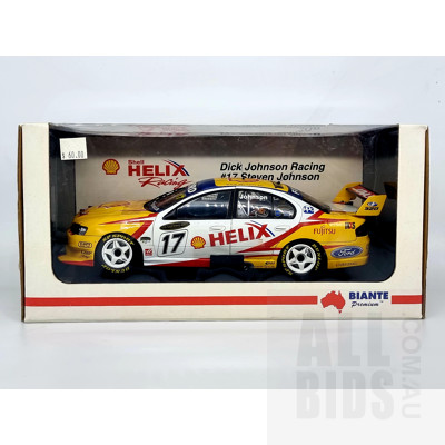 Biante, Ford Falcon Shell Helix Racing DJR, Steven Johnson, 1:18 Scale Model Car