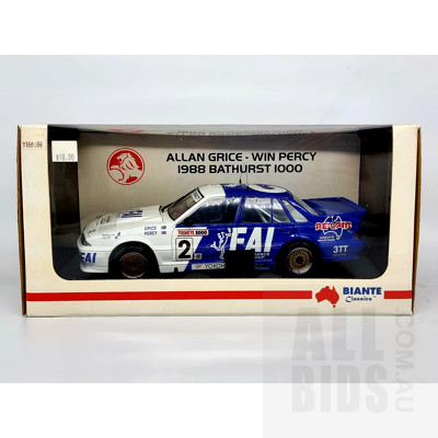 Biante, 1988 Holden VL Commodore Allan Grice / Win Percy, Bathurst 1000, 1:18 Scale Model Car