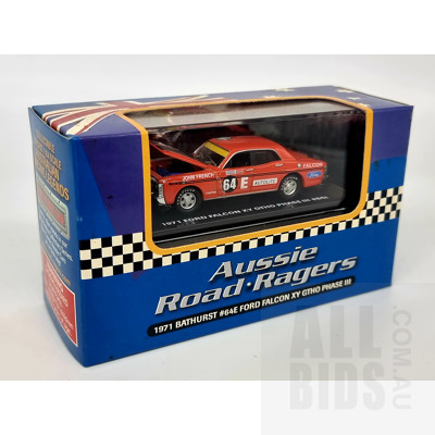 Aussie Road Ragers, 1971 Ford XY GTHO Phase III, #64E Red, 1:64 Scale Model Car
