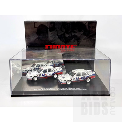 Biante, 1987 Holden VL Commodores, HDT Racing Brock / Parsons Twin Set 1:64 Scale Model Cars
