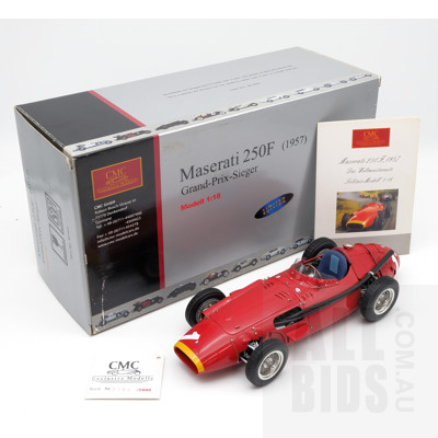 CMC, Maserati 250F, Grand Prix Sieger, No 3199/5000, 1:18 Scale Model Car