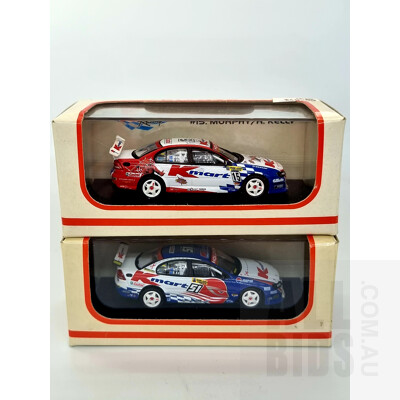 Biante, 2004 Holden VY Commodore Kmart, Bathurst Winner & 2003 VY Commodore Kmart Lot of Two 1:64 Scale Model Cars