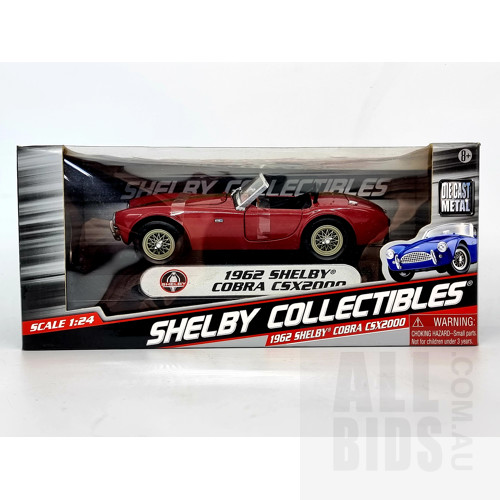 Shelby Collectibles 1962 Shelby Cobra CSX2000 1:24 Scale Model Car
