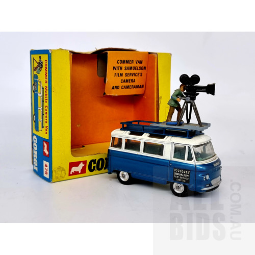 Vintage Corgi 479 Commer Mobile Camera Van 1:43 Scale Model Car