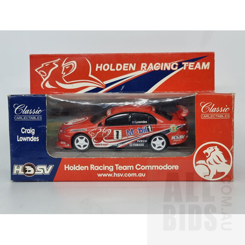 Classic Carlectables Holden Commodore, HRT, Craig Lowndes 1:43 Scale Model Car