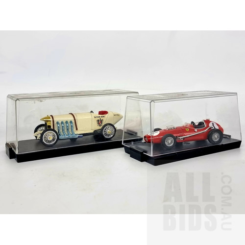 Brumm Blitzen Benz and Ferrari Vintage Racing 1:43 Scale Model Cars