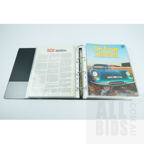 Assorted Automotive Magazines Including Modern Motor, Road And Track, On Four Wheels And Many more