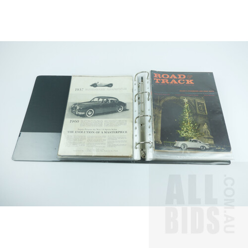 Assorted Automotive Magazines Including Modern Motor, Road And Track, On Four Wheels And Many more