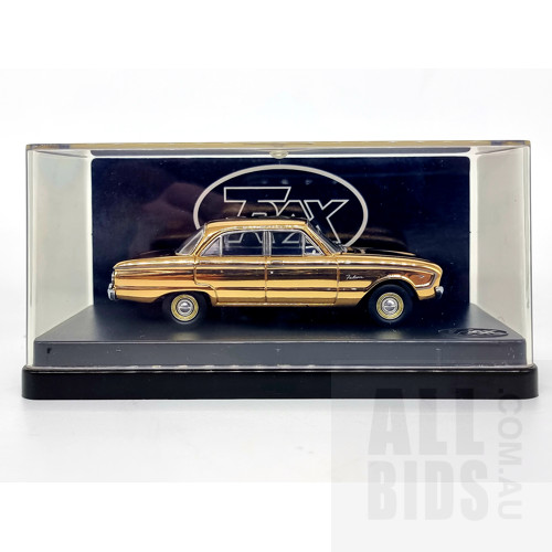 Trax, 1960 Ford XK Falcon Gold, 50th Anniversary Edition, 1:43 Scale Model