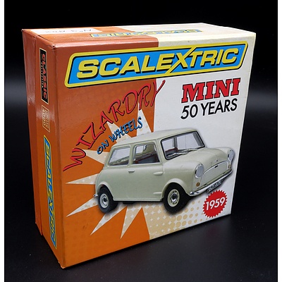 Scalextric, 1959 Mini Cooper, Limited Edition 50th Anniversary, 3770/4000, 1:32 Scale Model