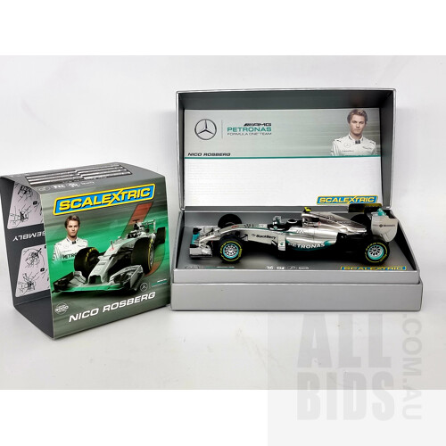 Scalextric, AMG Petronas Formula One, Nico Rosberg, 2446/3000, 1:32 Scale Model