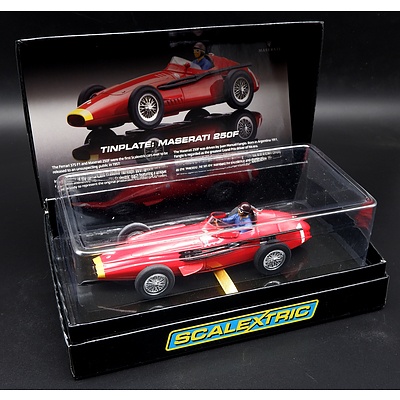 Scalextric, Maserati 250F Tinplate Car, Limited to 5050, 1:32 Scale Model