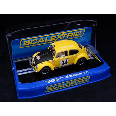Scalextric, Volkswagen Beetle, Monte Carlo Challenge, 1:32 Scale Model