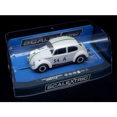 Scalextric, 1963 Volkswagen Beetle, Bathurst Bill Ford and Bally Ferguson, 1:32 Scale Model